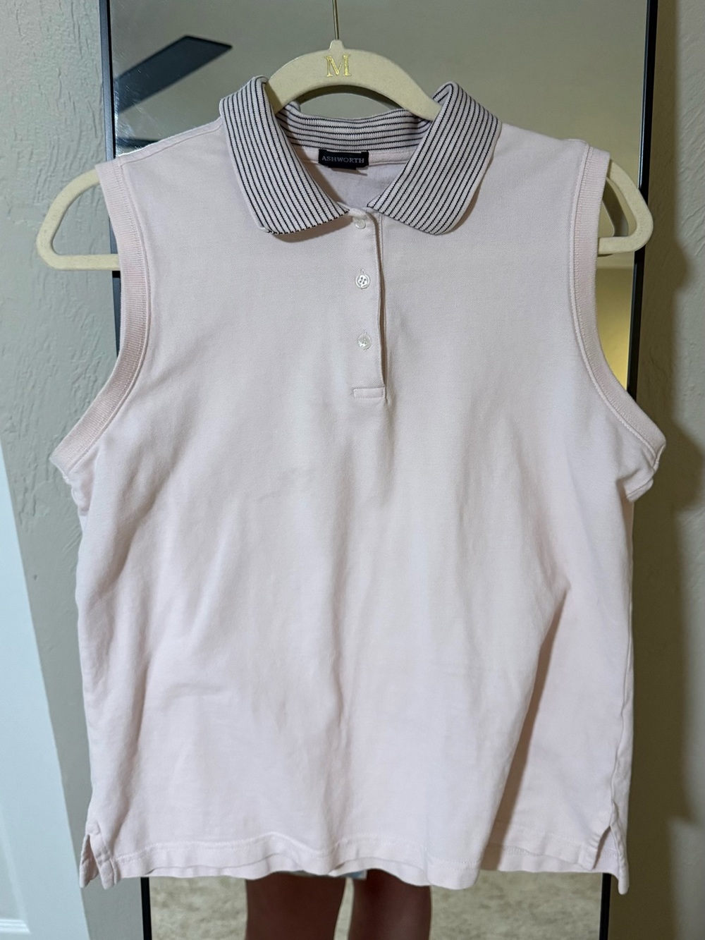 Vintage Ashworth sleeveless polo 🎀⛳️